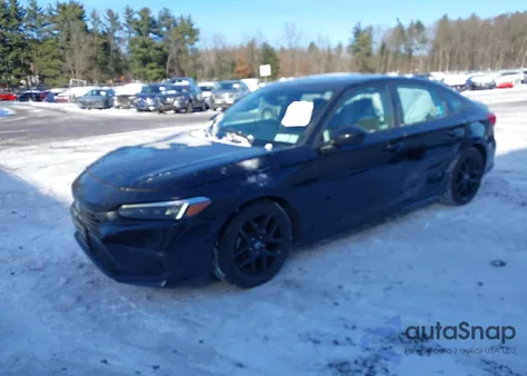 2022 Honda Civic Sport из США, поврежденный, VIN 2HGFE2F58NH514273